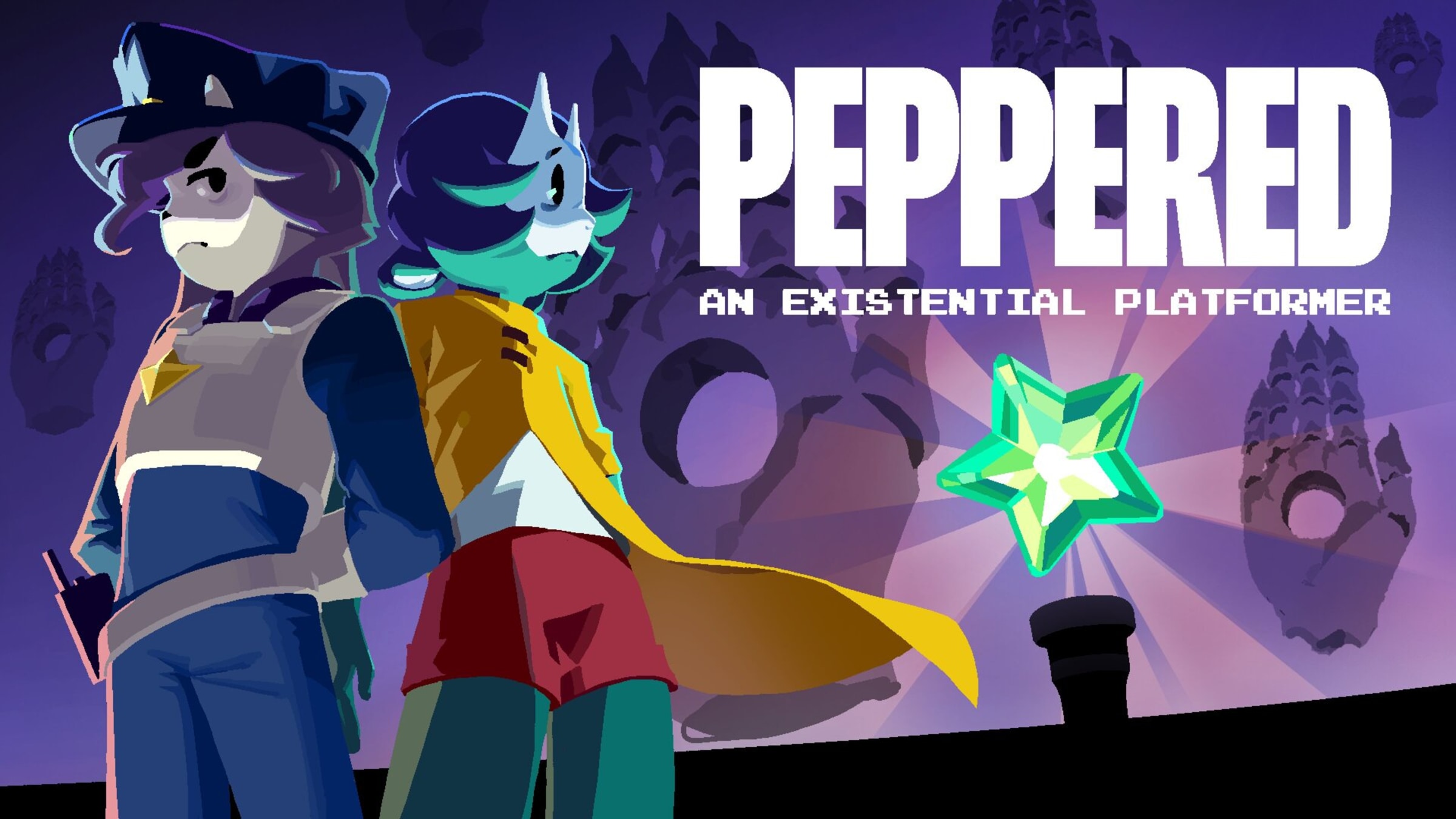 peppered